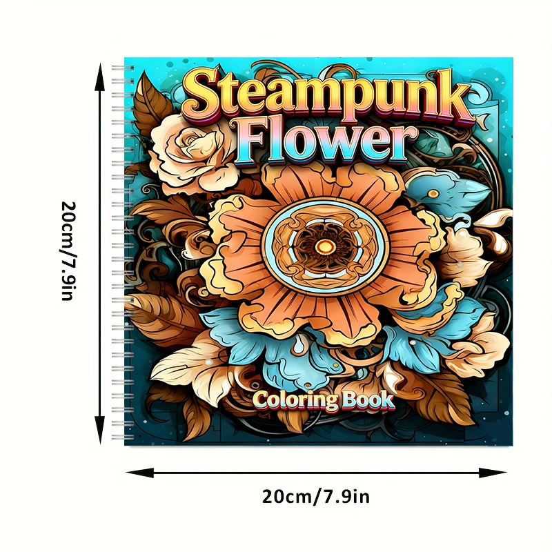 كتاب تلوين بتصميم زهور ستيمبان - مراجعة Flower Supplies وسعره